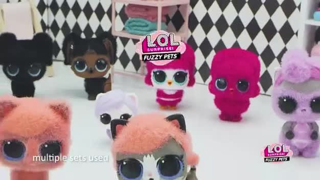 Lol Surprise Lights Pets With Real Hair Assortment imagen para colorear
