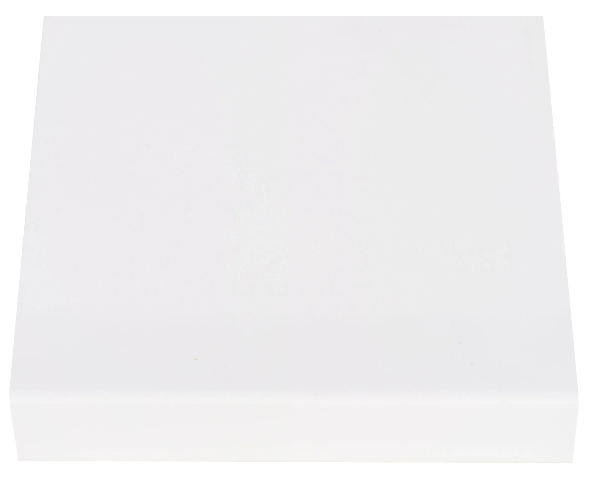 Encimera laminada liso Delinia Blanco 3091 radio 3 mm 62 x 360 x 38 mm Leroy Merlin