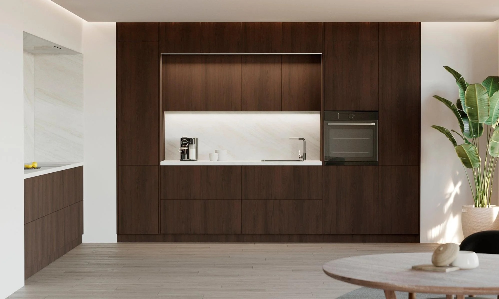 Frente de cajón de cocina Atenas rosales H 76.8 x L 60 cm Leroy Merlin