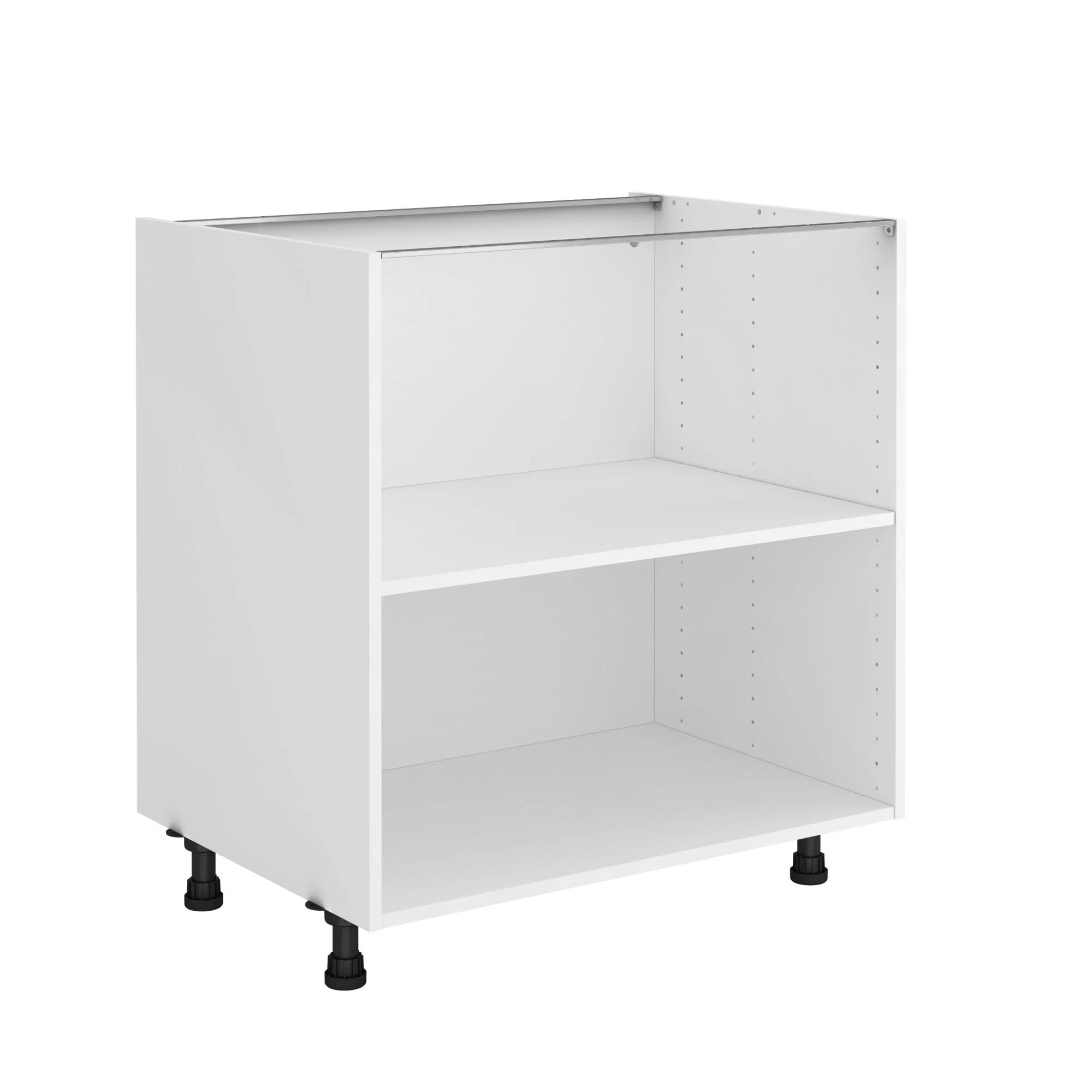 Caisson de cuisine armoire sur pied DELINIA ID, blanc H.76.8 x l.80 x P
