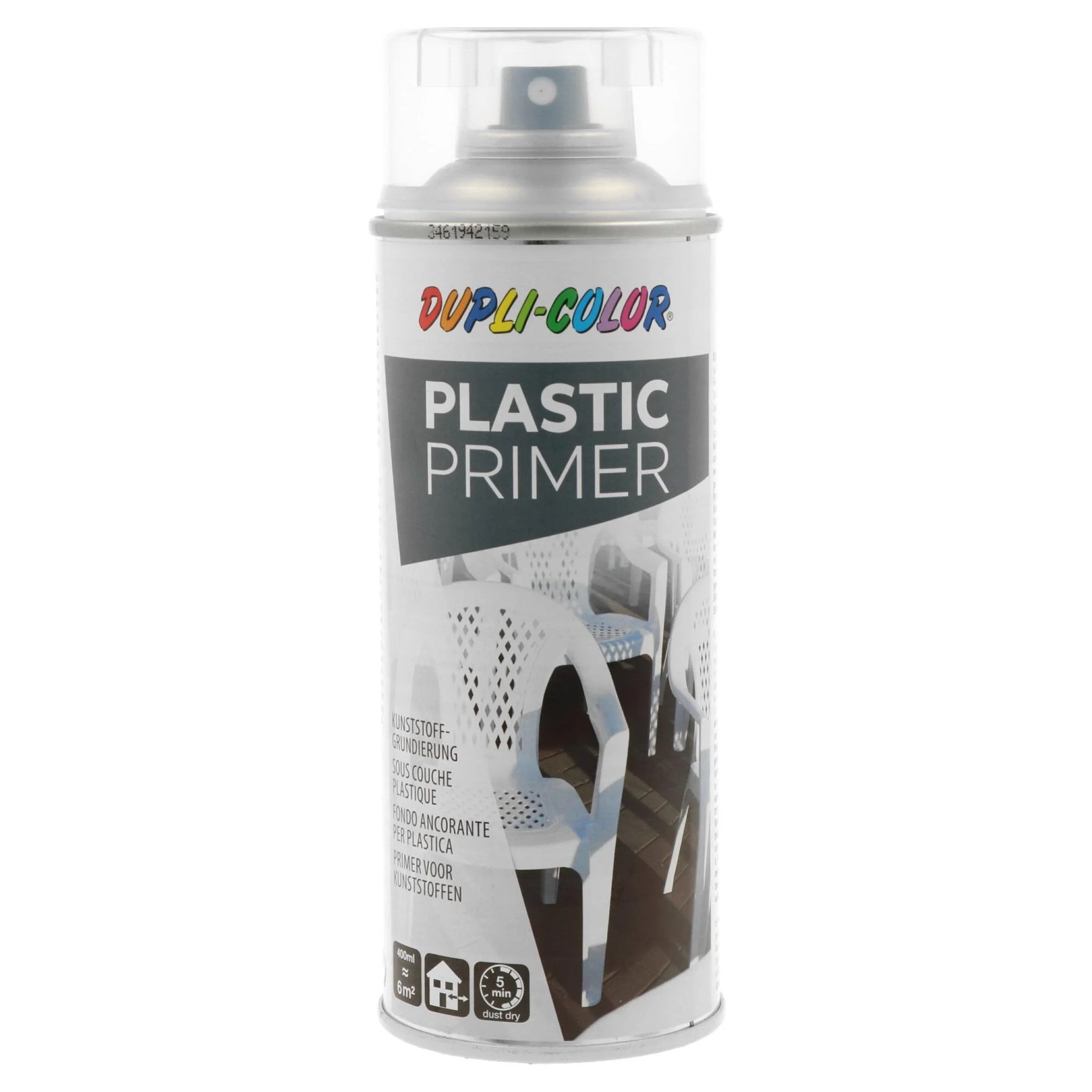Fondo spray per plastica base solvente DUPLI COLOR Plastic Primer trasparente 0.4 L Leroy Merlin
