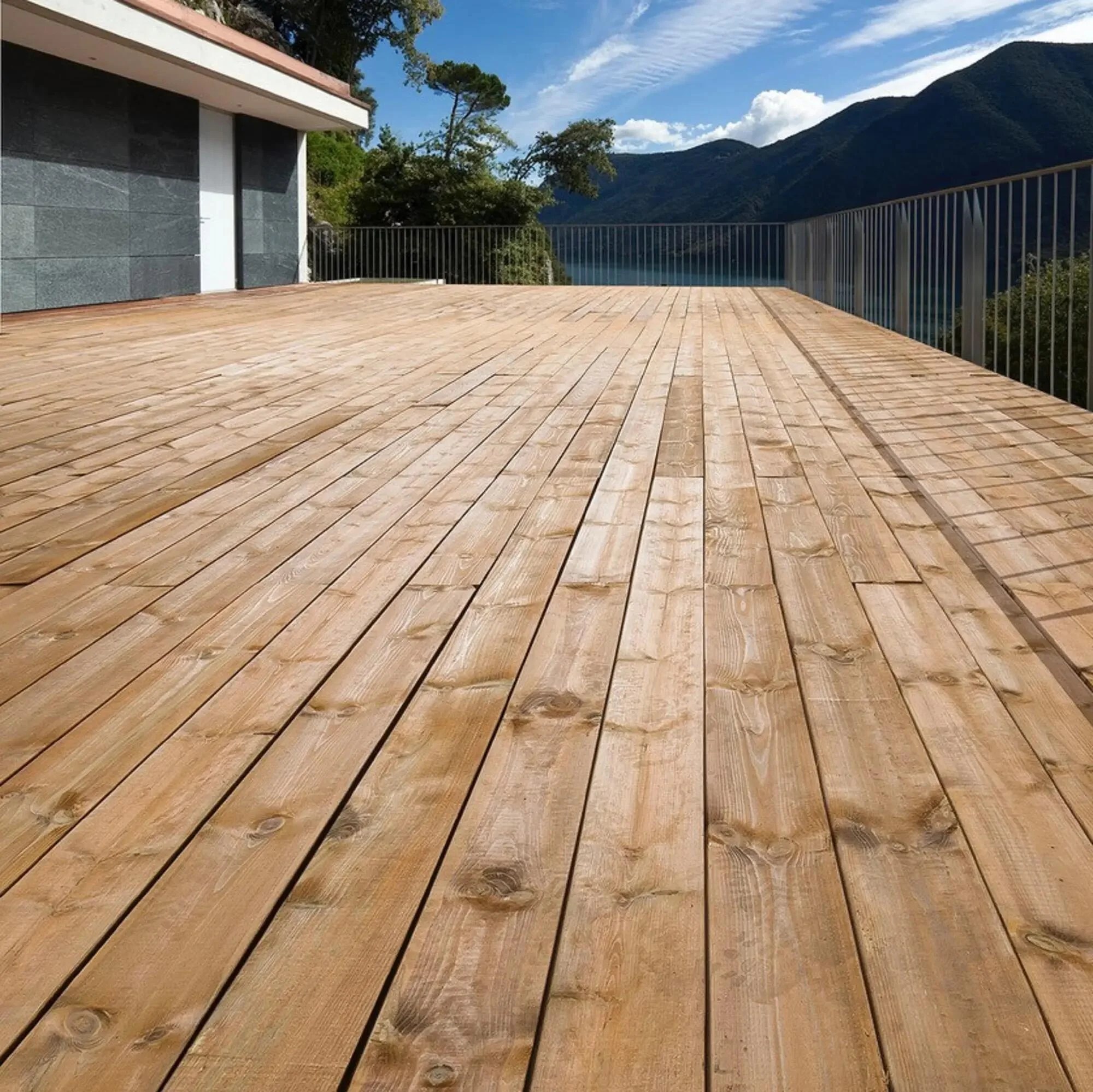 Lame de terrasse bois Leroy Merlin