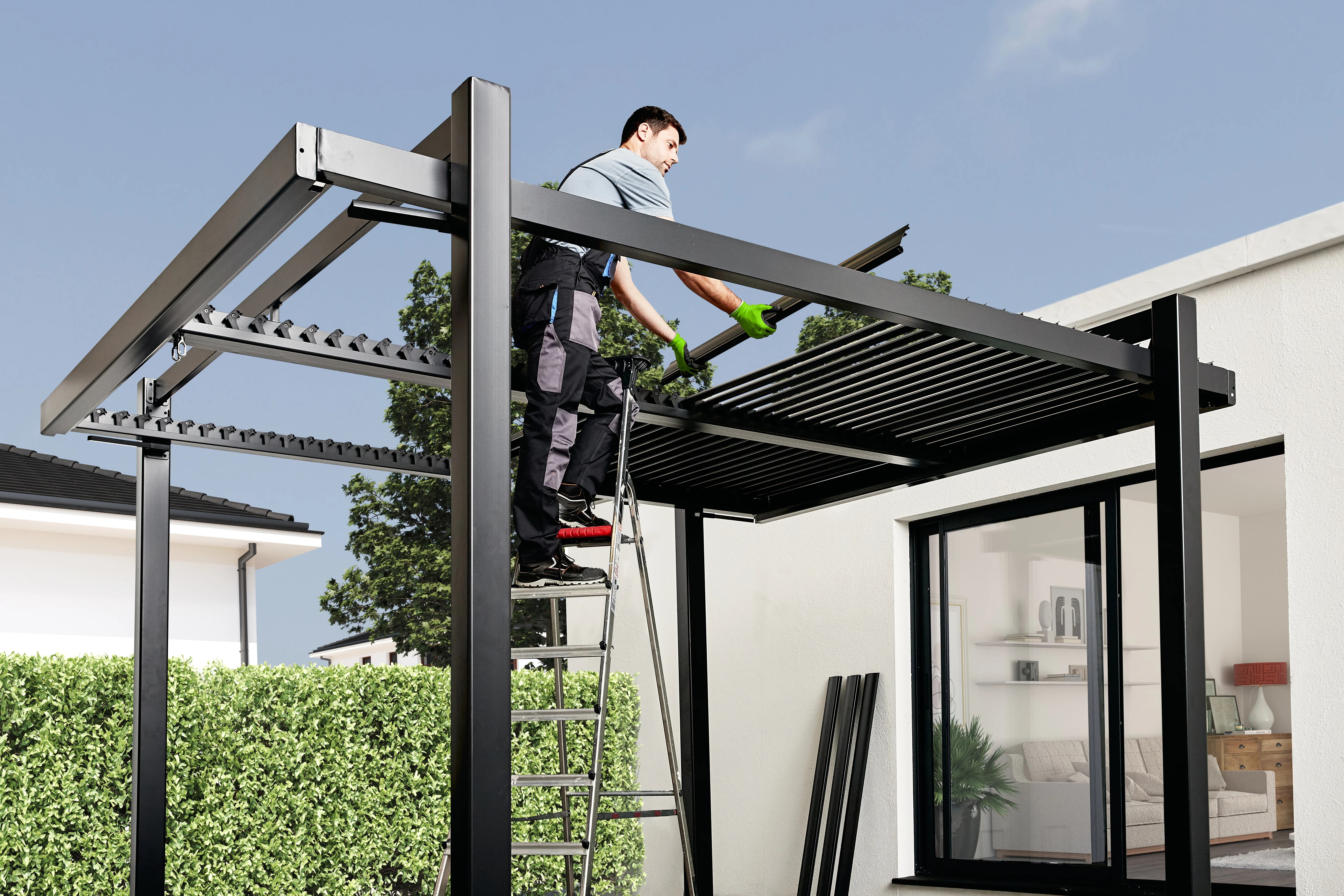 Faire installer une pergola autoportée Leroy Merlin