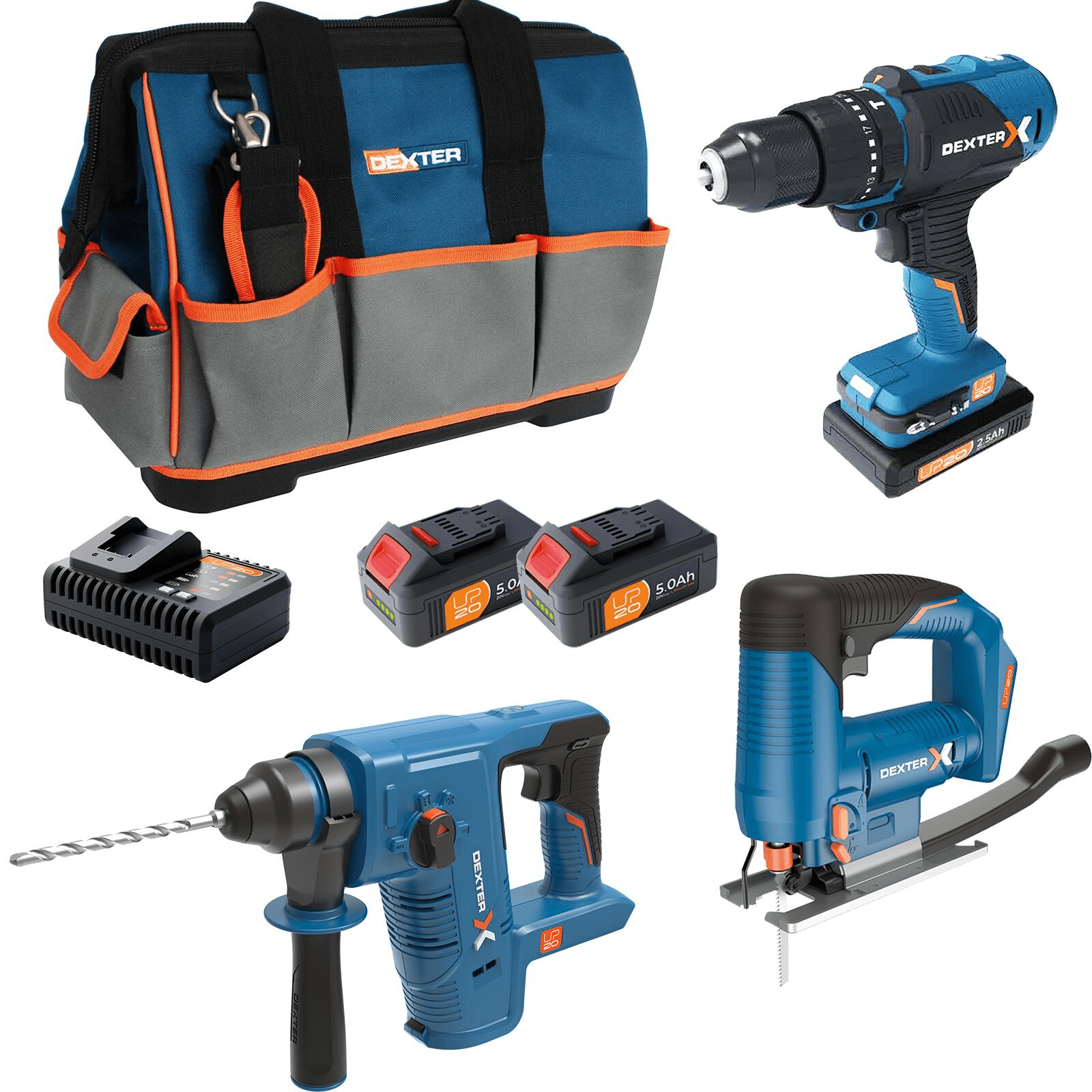 Pack d'outils électroportatifs Leroy Merlin