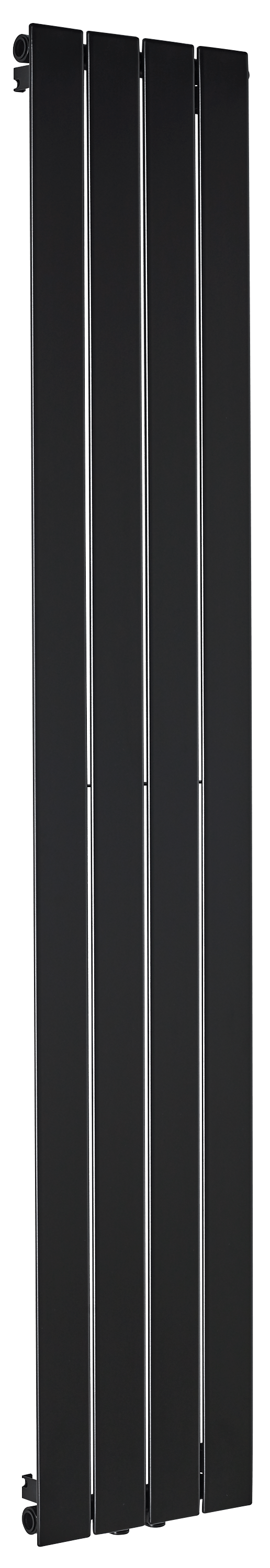 Grzejnik VERTICAL 165x29.5 Czarny 538W Roz 5cm 4 Bar EQUATION Leroy
