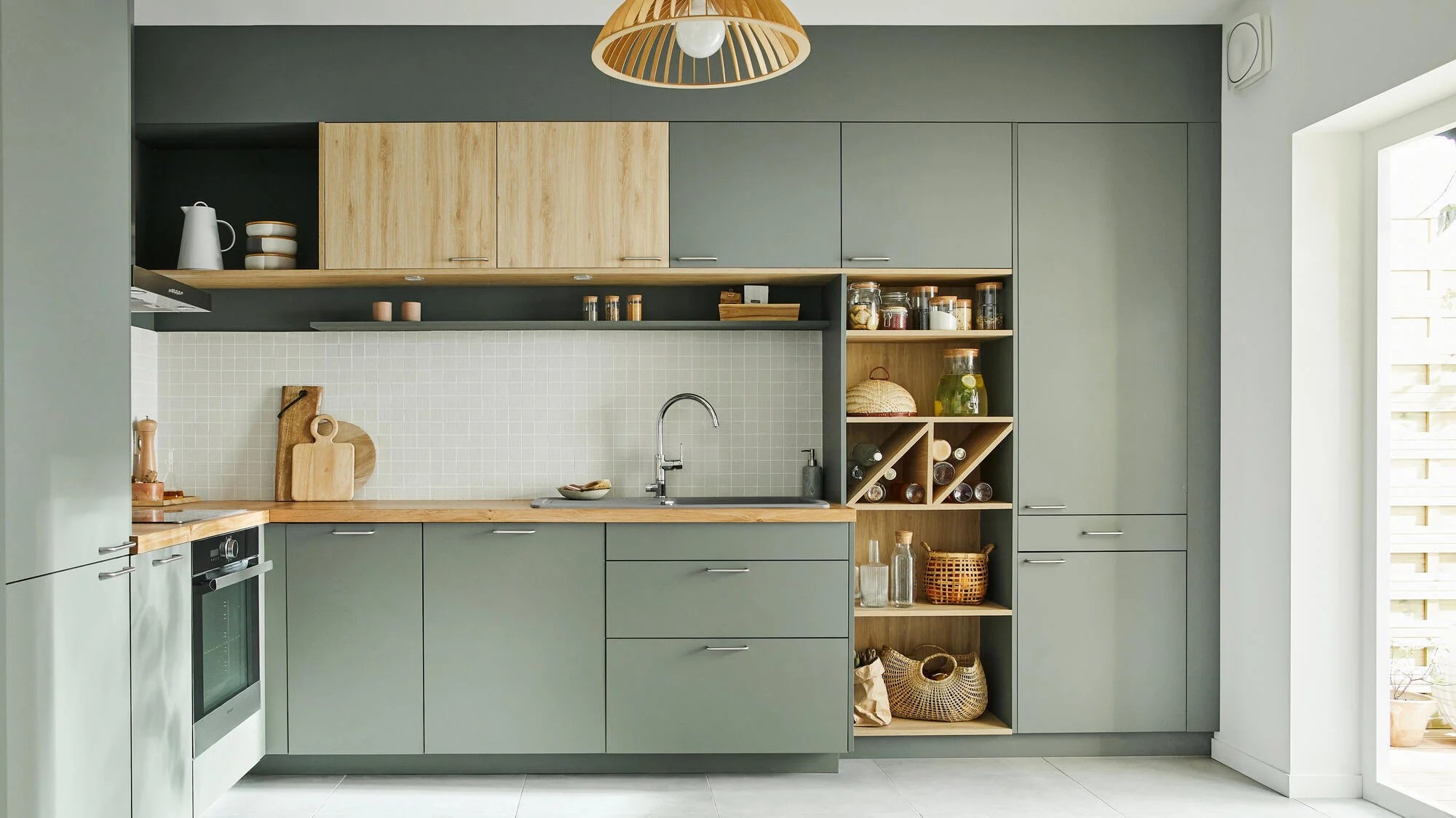 Des cuisines ouvertes parfaites pour recevoir 21 idées déco Leroy Merlin