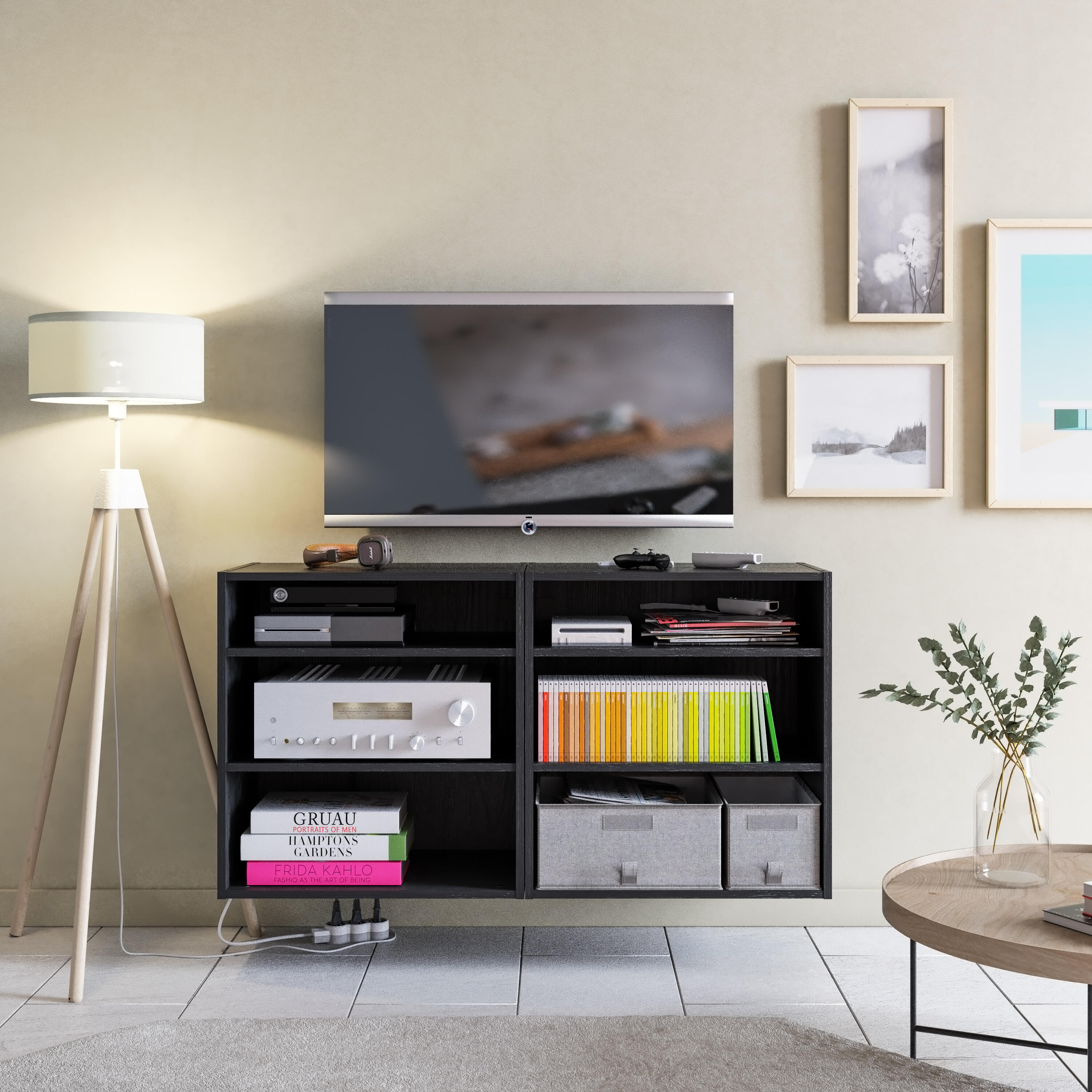 Des idées de rangements modulables pour le salon, l’entrée, le dressing