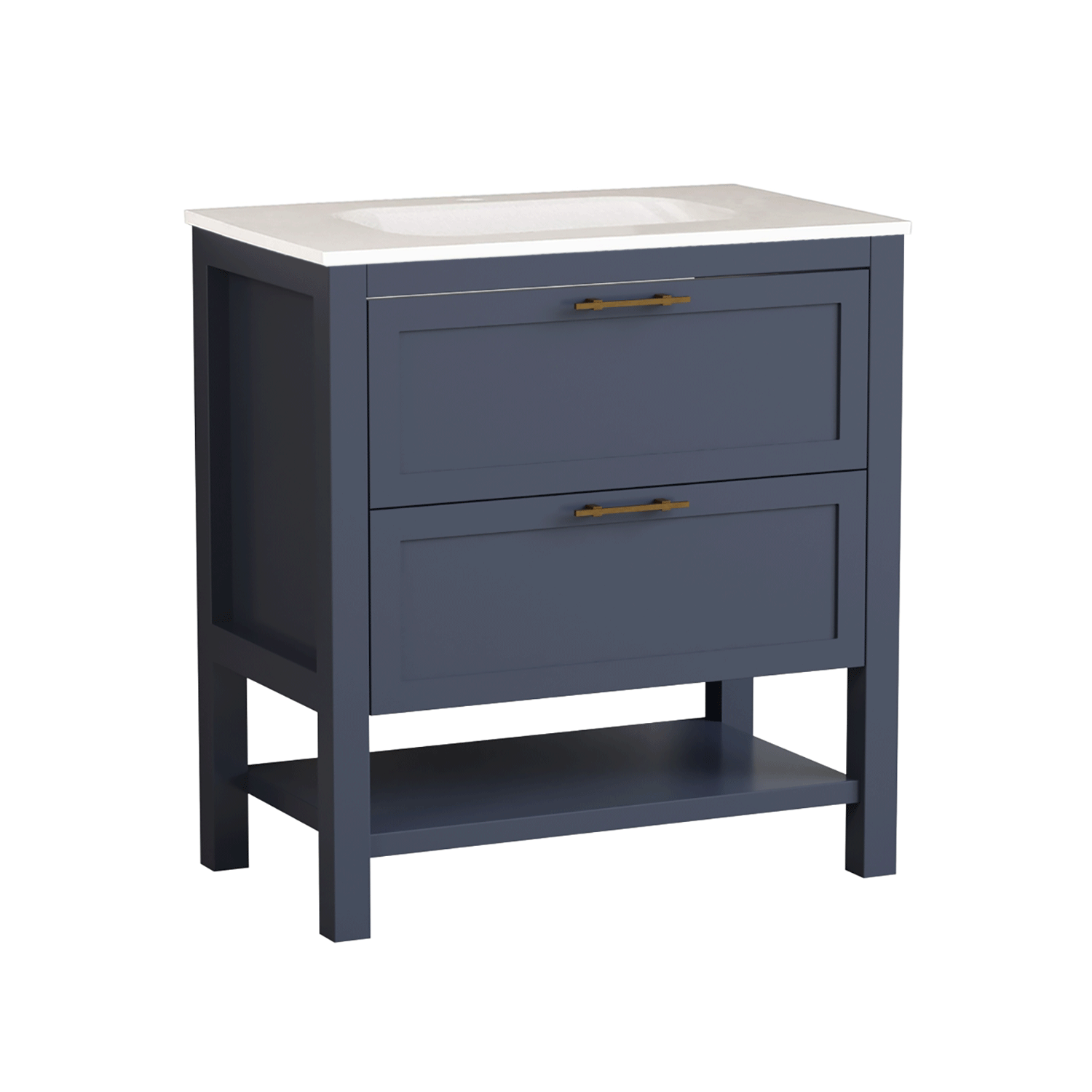 Meuble de salle de bains kende Leroy Merlin