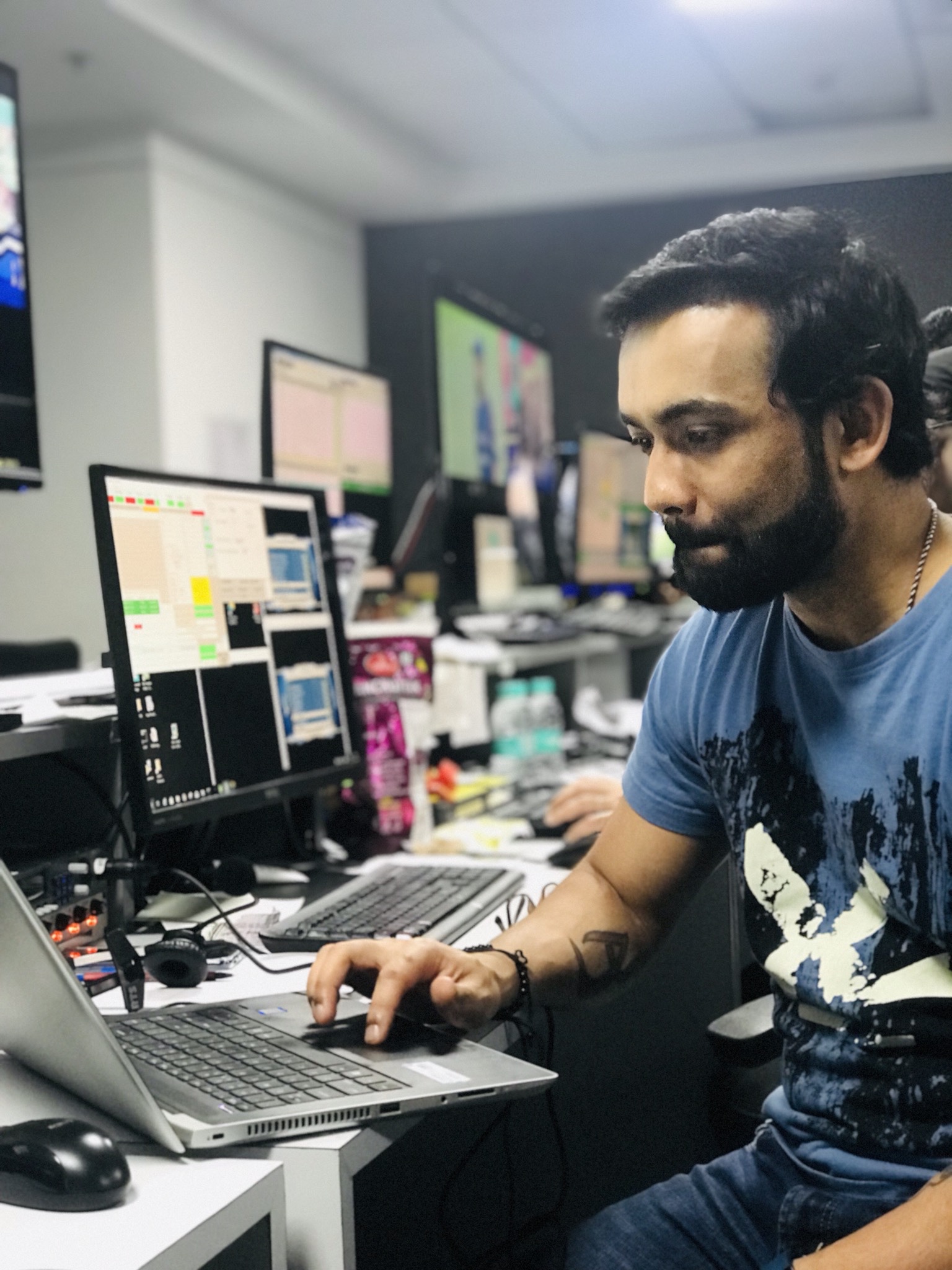 AE Live Sports Television Graphics Operator