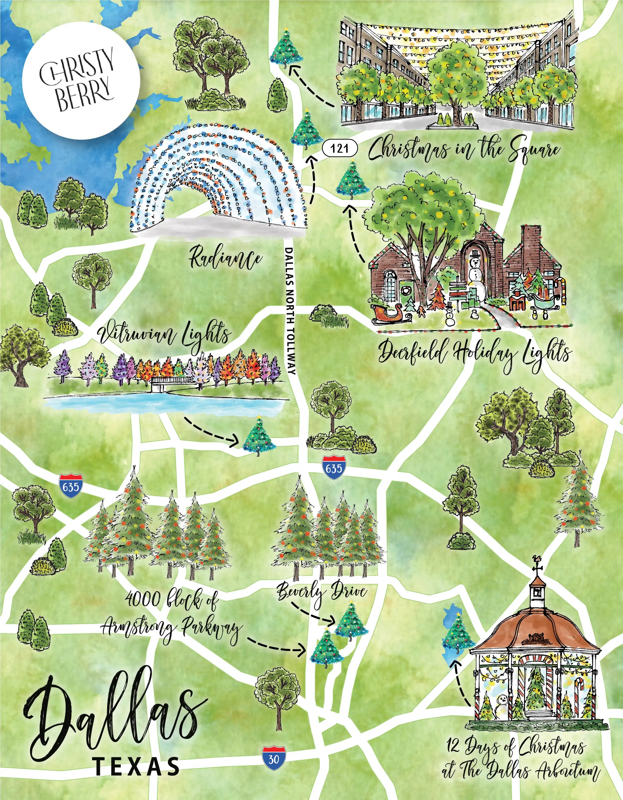 Christy's 2024 Christmas Lights Tour