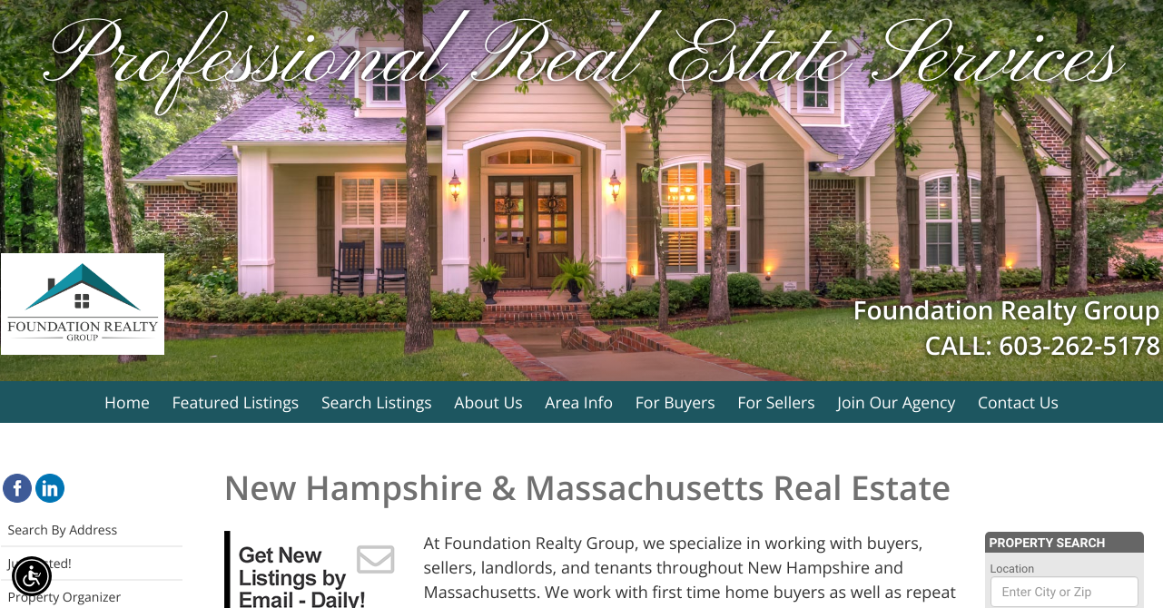 Southern NH & MA Real Estate Foundation Realty Group, Realtor