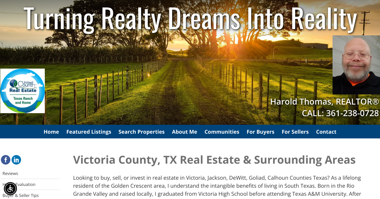 Victoria, TX Real Estate Harold Thomas, REALTOR®