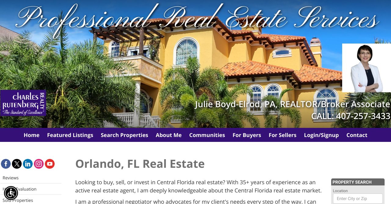 Orlando, FL Real Estate Julie BoydElrod, REALTOR®