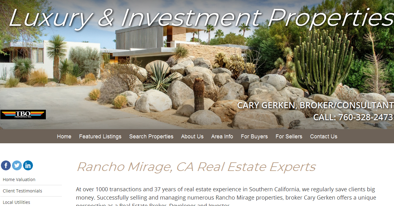 Rancho Mirage, CA Real Estate Cary Gerken, Realtor