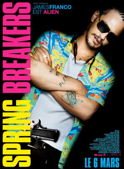 A Full Set Of Character Posters For SPRING BREAKERS Is... Well, You'll