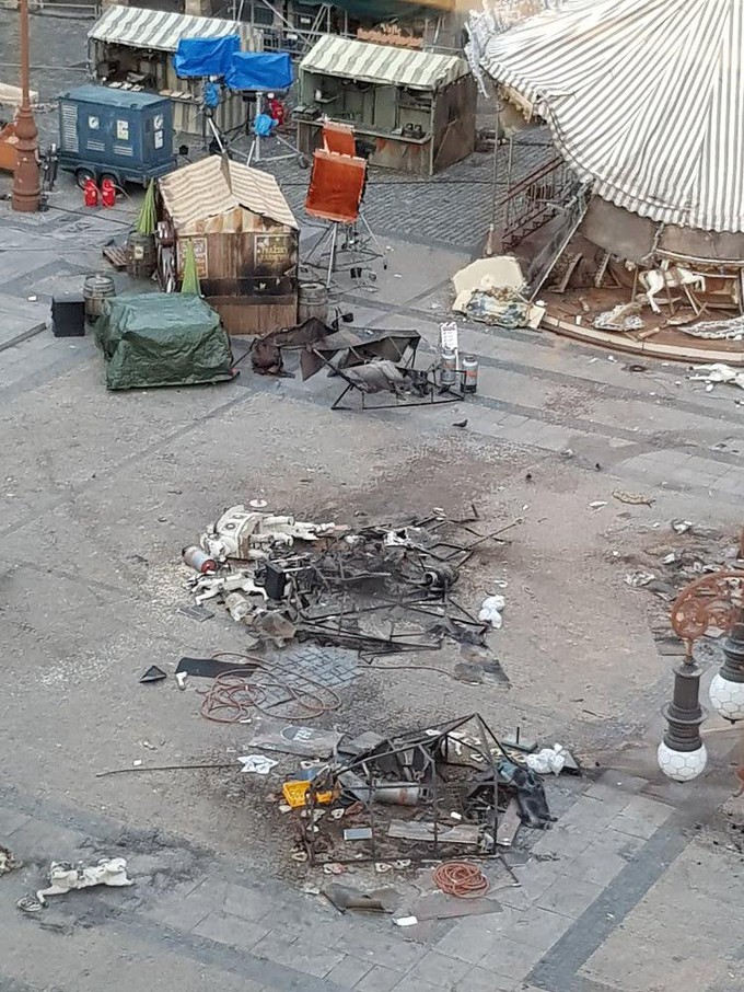 "SPIDERMAN Far From Home" Video of Spidey in Liberec of the Czech