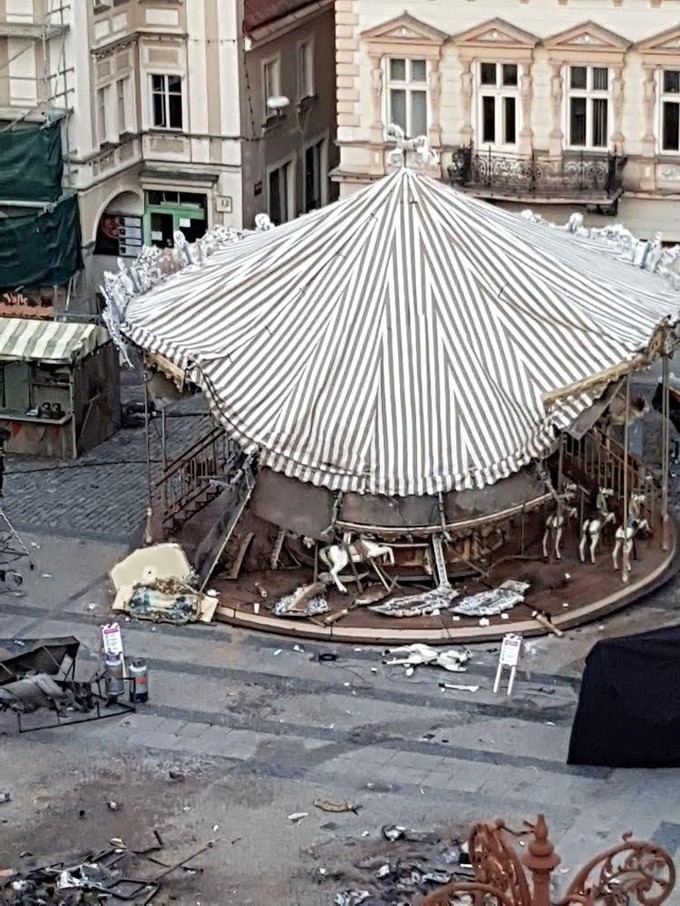 "SPIDERMAN Far From Home" Video of Spidey in Liberec of the Czech