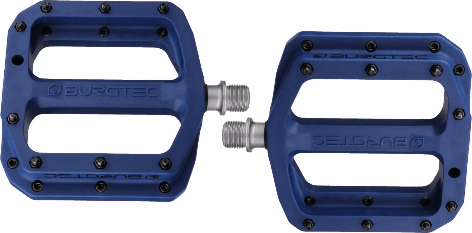 Burgtec MK4 Composite Flat Pedals Burgtec Blue Alltricks.de