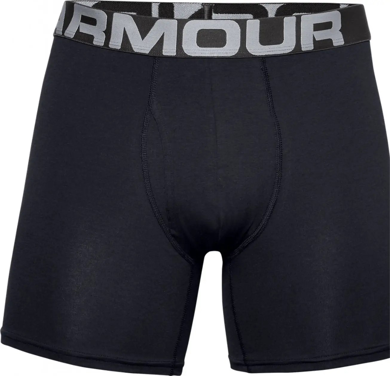 Boxer Under Armour Charged Cotton 15cm (lot de 3) Noir Homme Alltricks.fr