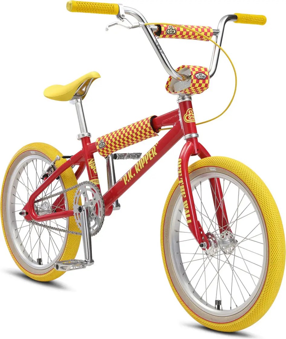 SE Bikes Vans PK Ripper Looptail 20'' Wheelie Bike Rojo Amarillo