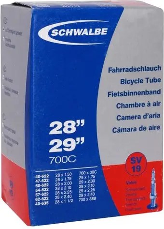 SCHWALBE Chambre à air Extra Light 27.529''x1.5/2.4