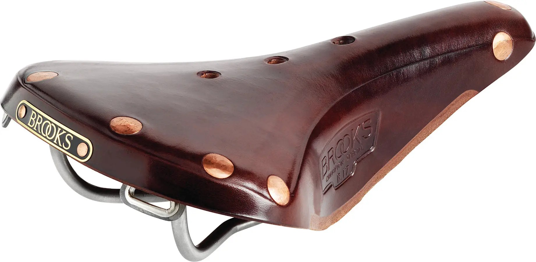 BROOKS Selle B17 TITANIUM Marron Alltricks.fr