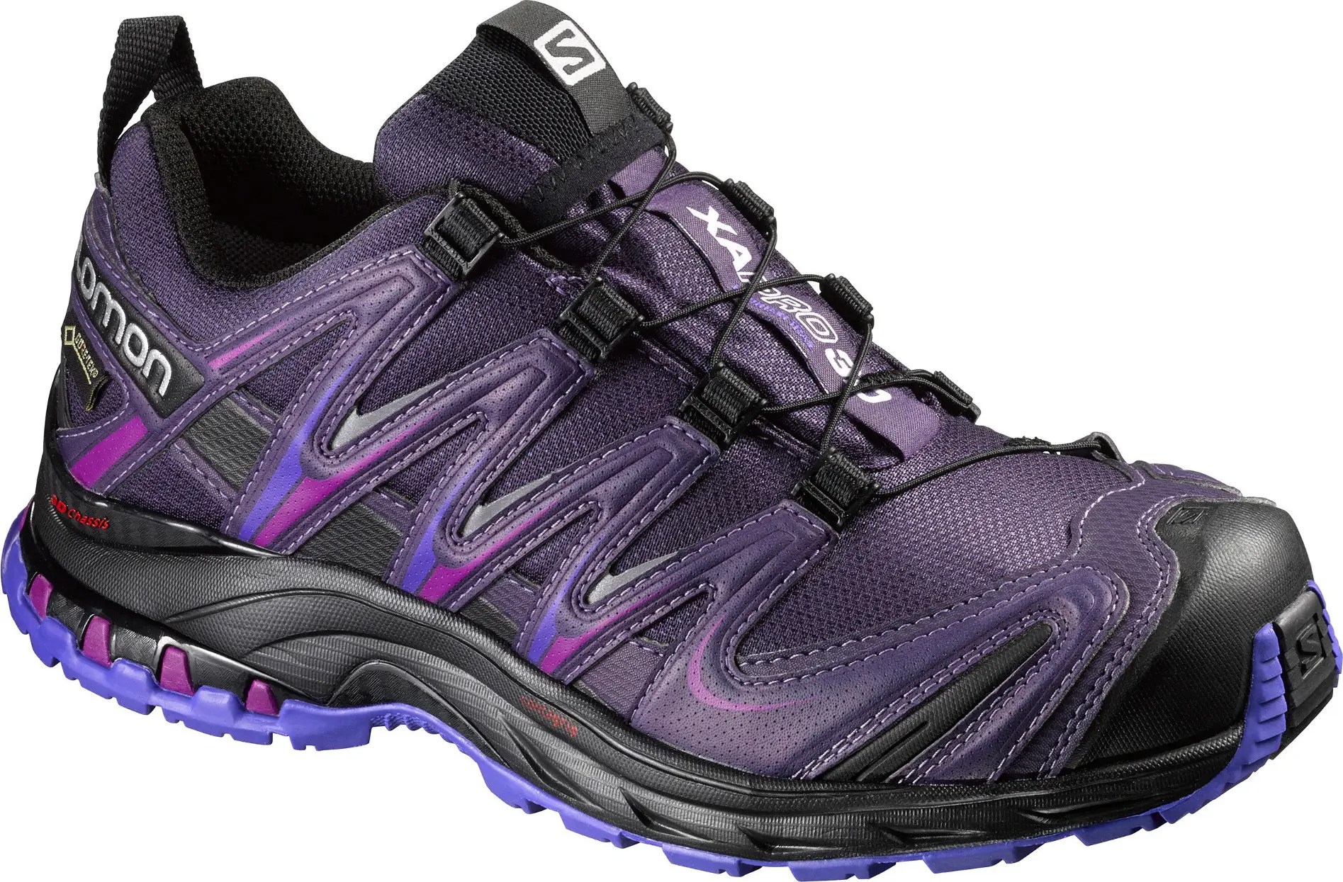 Chaussures de Trail Femme Salomon XA PRO 3D GTX Violet Alltricks.fr
