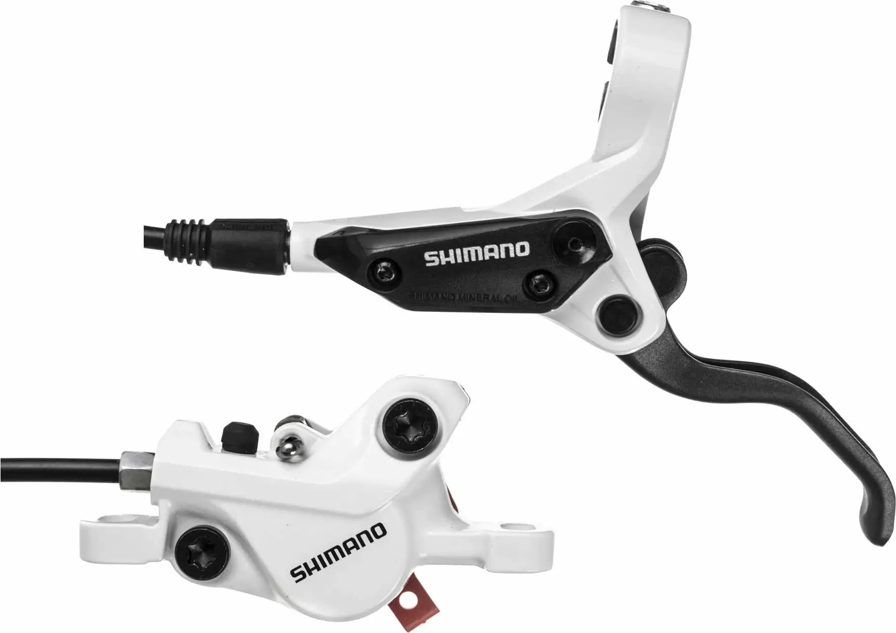 SHIMANO Front Disc Brake M425 1000mm White (Without Disc