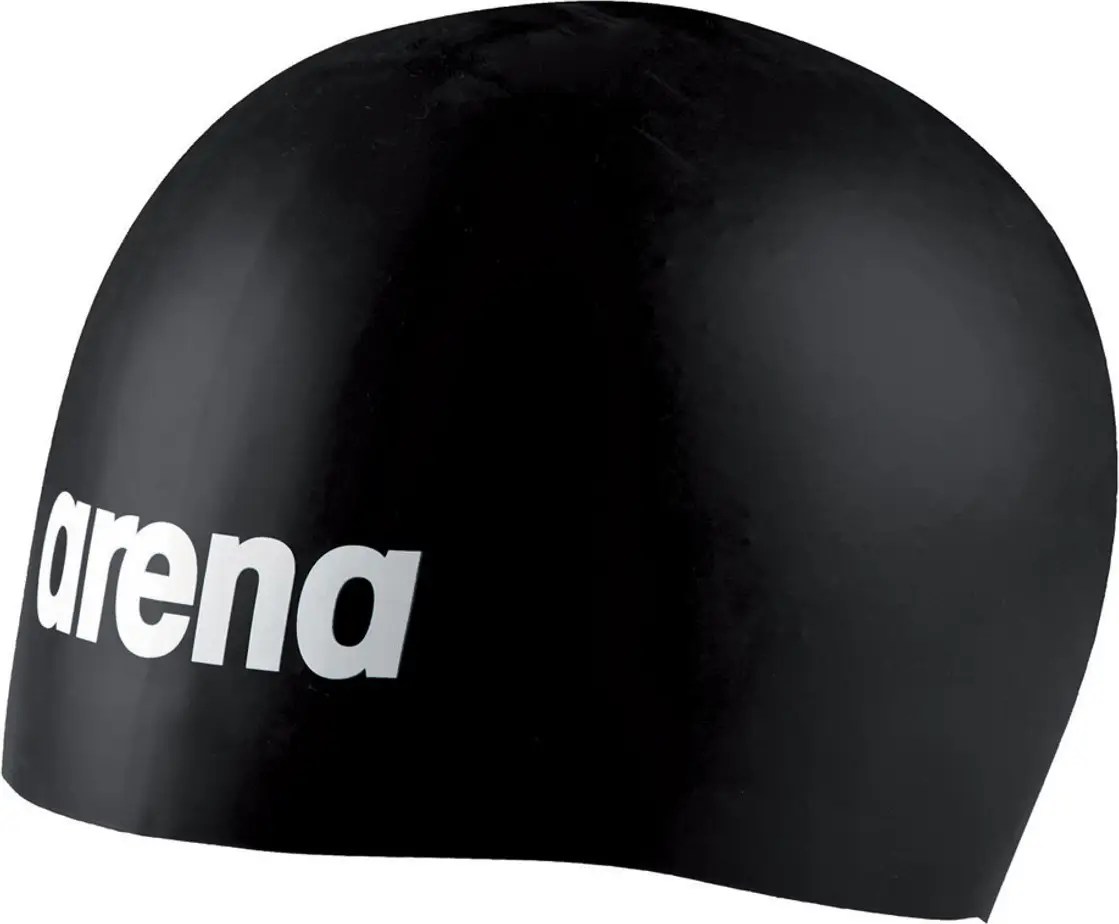 ARENA MOULDED PRO Silicone Bathing Cap Black