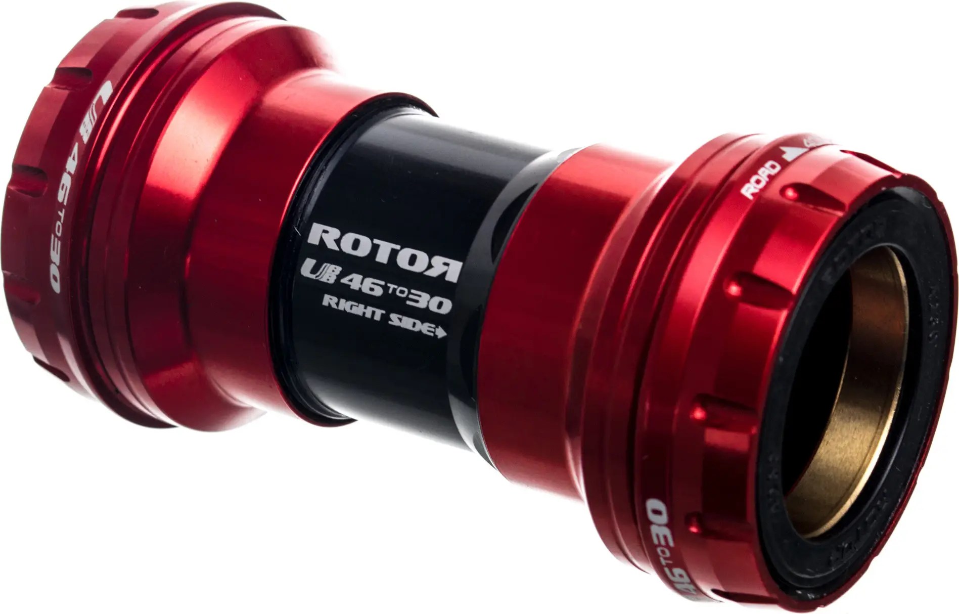 Rotor Press Fit 46mm threaded axle 30mm Ceramic Bearings