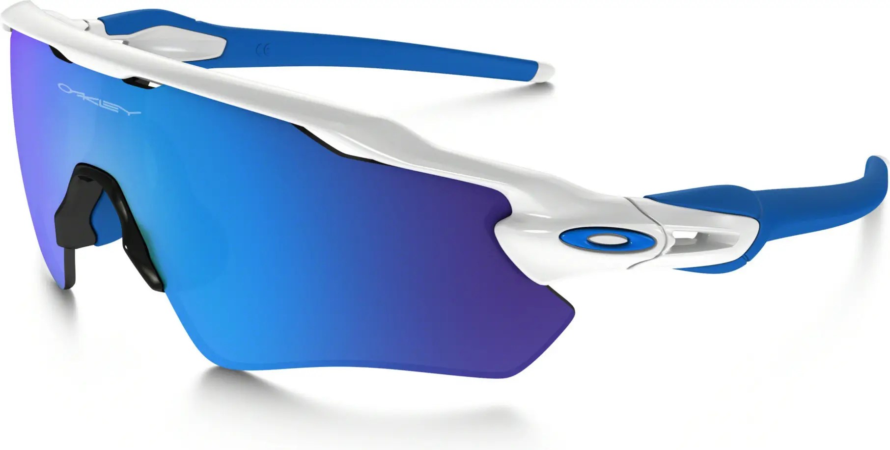 OAKLEY Youth Sunglasses Radar EV XS Path lucido bianco / zaffiro Ref