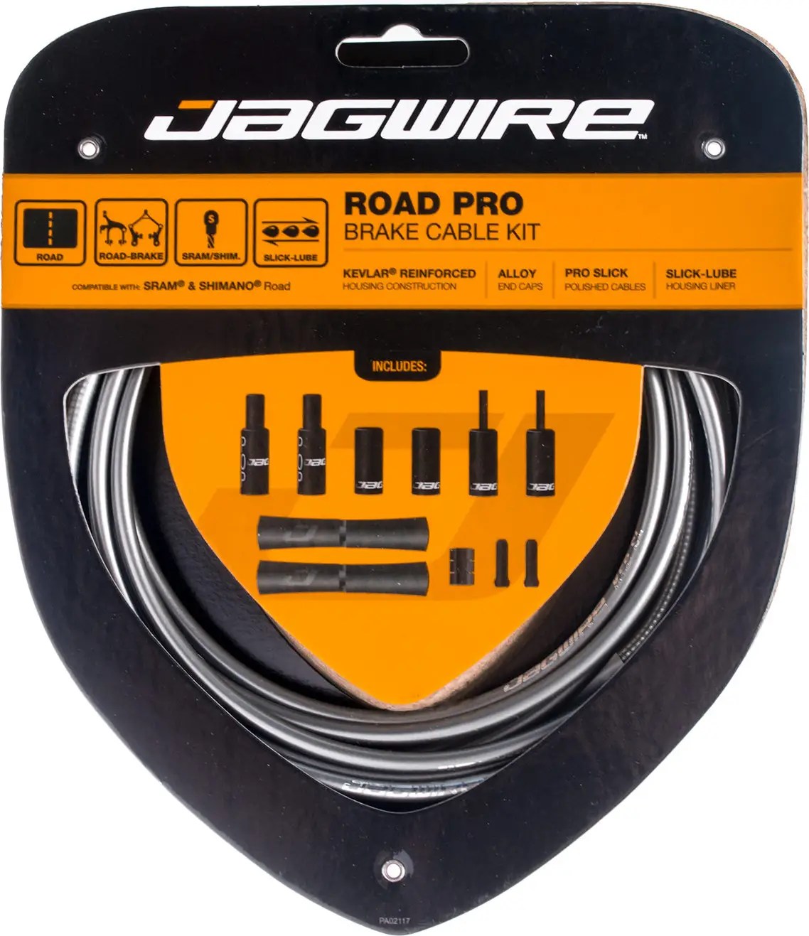 Jagwire Road Pro Brake Kit Grey