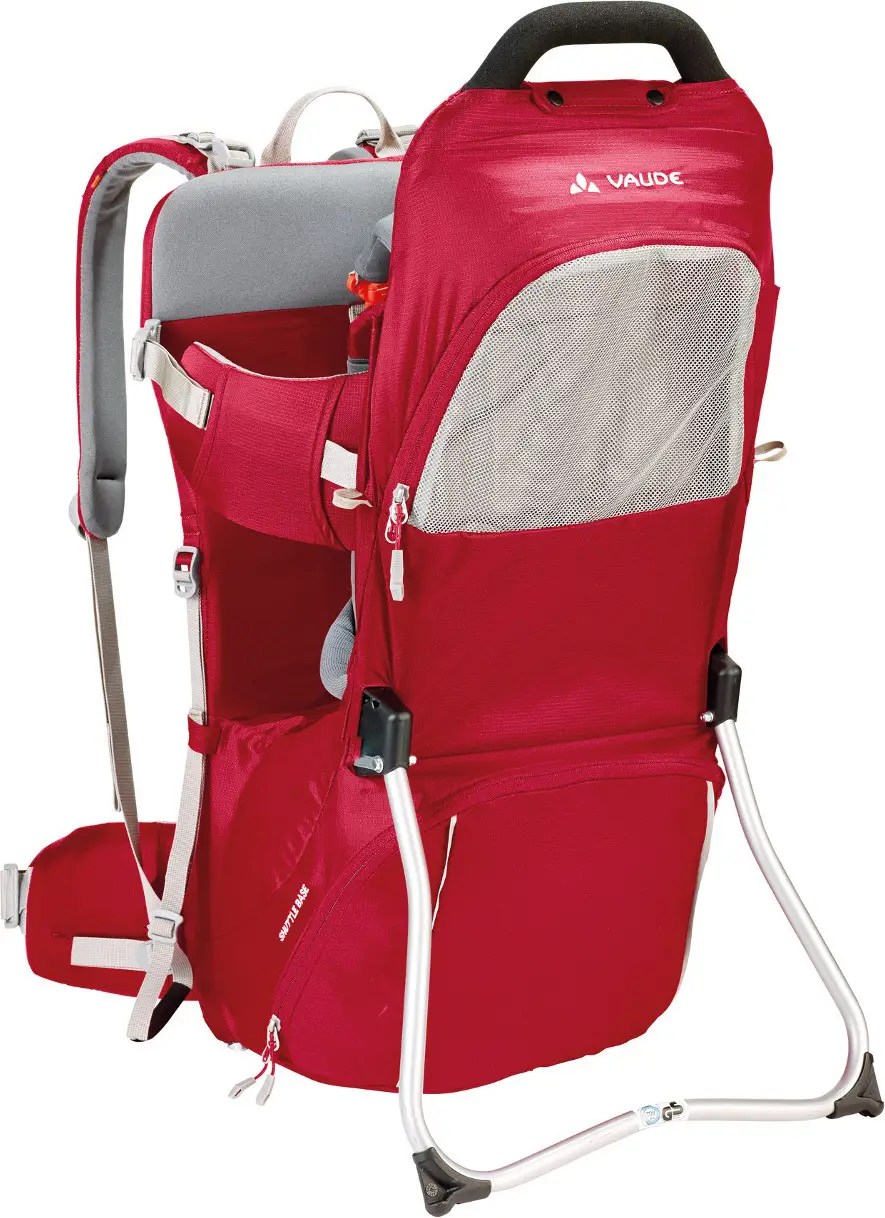 Vaude Shuttle Base Baby Carrier Red Alltricks.es