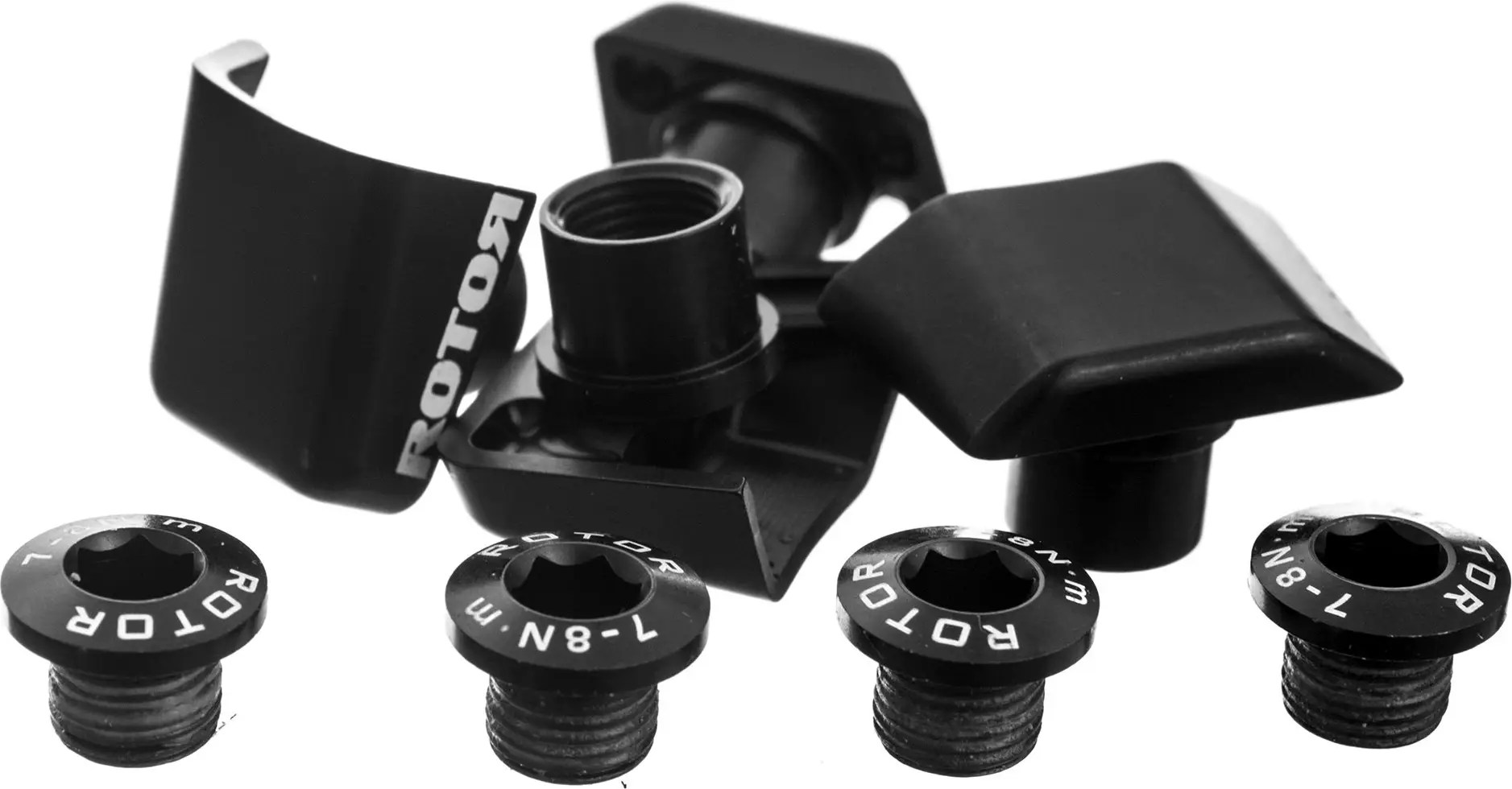 ROTOR Bolts Kit para Shimano DuraAce FC9000 Juego de bielas Black Alltricks.es