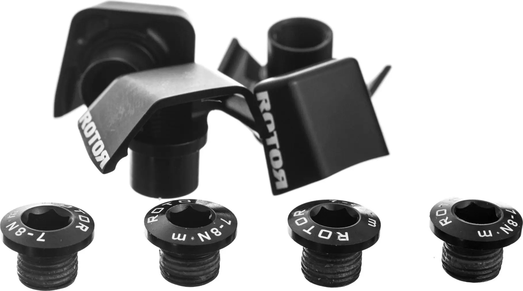 ROTOR Bolts Kit for Shimano Ultegra 6800 Crankset Black