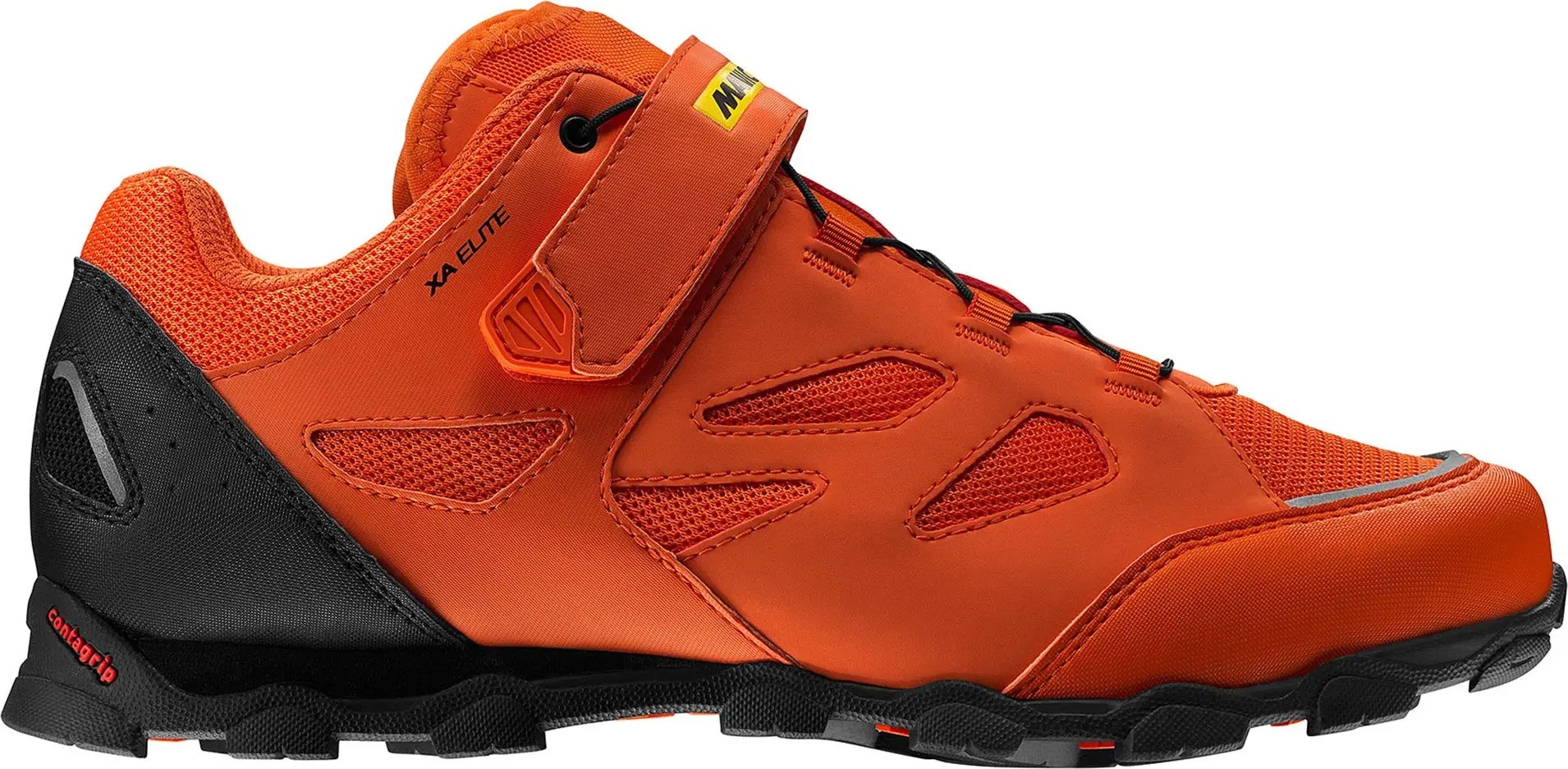 Chaussures VTT Mavic XA Elite Orange Noir Alltricks.fr