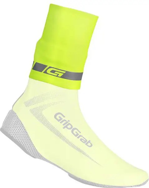 GRIPGRAB Cycling Gaiter HiVis Yellow Fluo