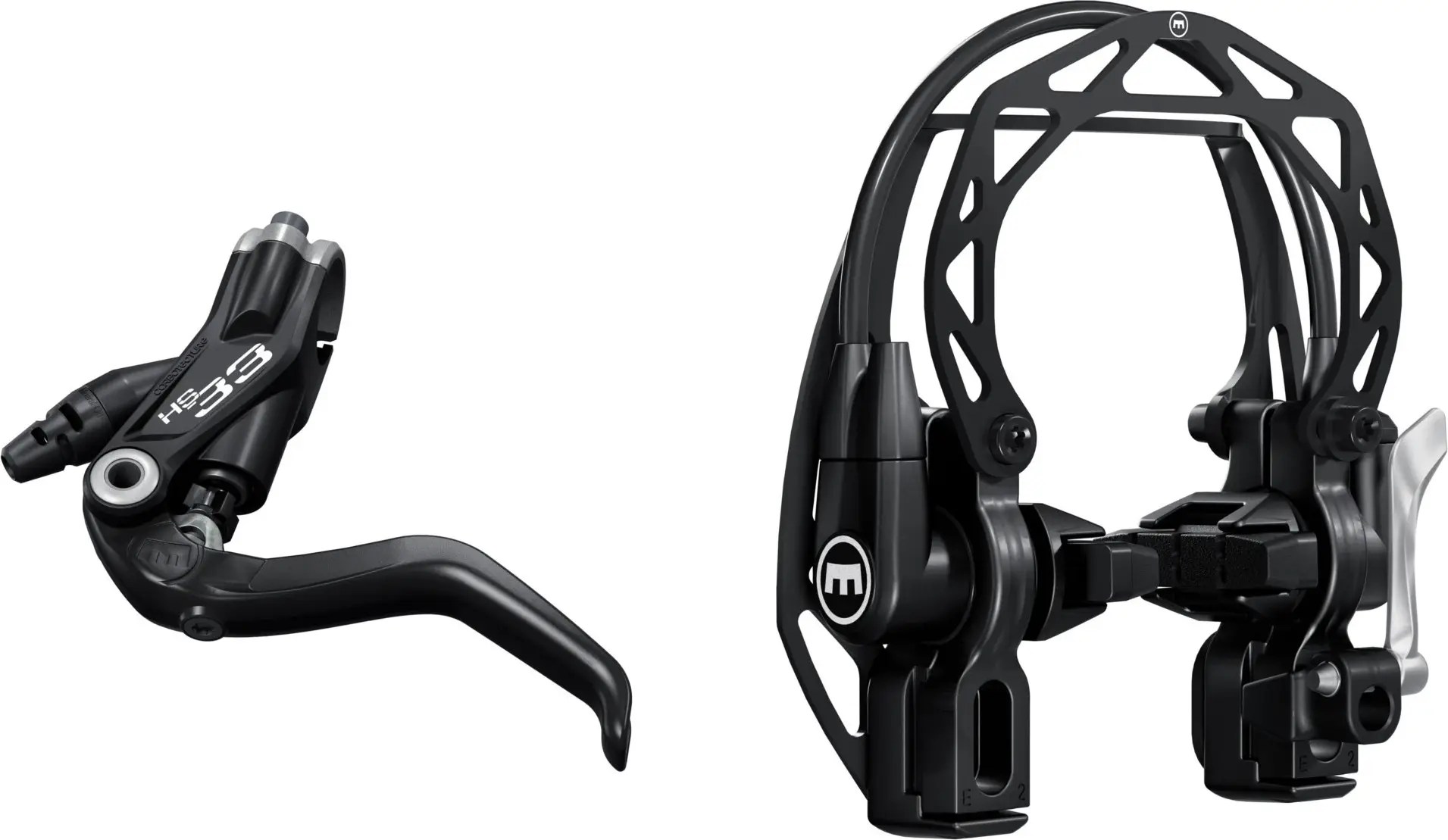 Magura Hydraulic Rim Brake HS33 R 2 Fingers Lever Blade Black