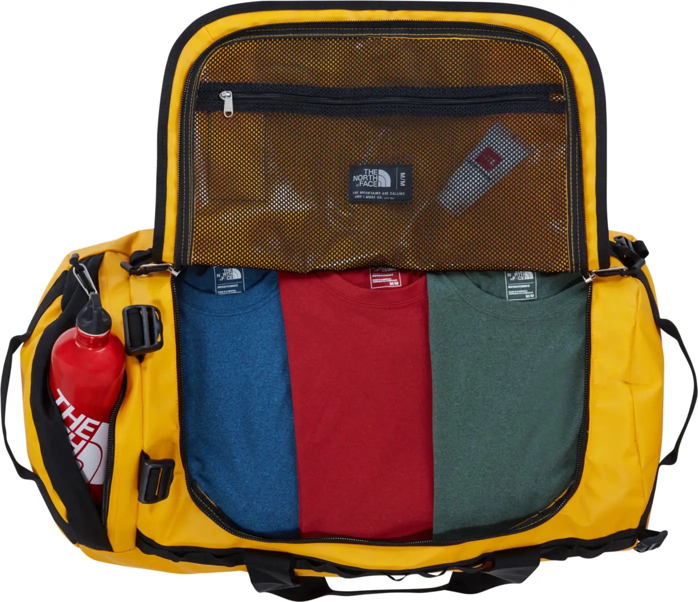 The North Face Sport Bag Duffel Base Camp Yellow