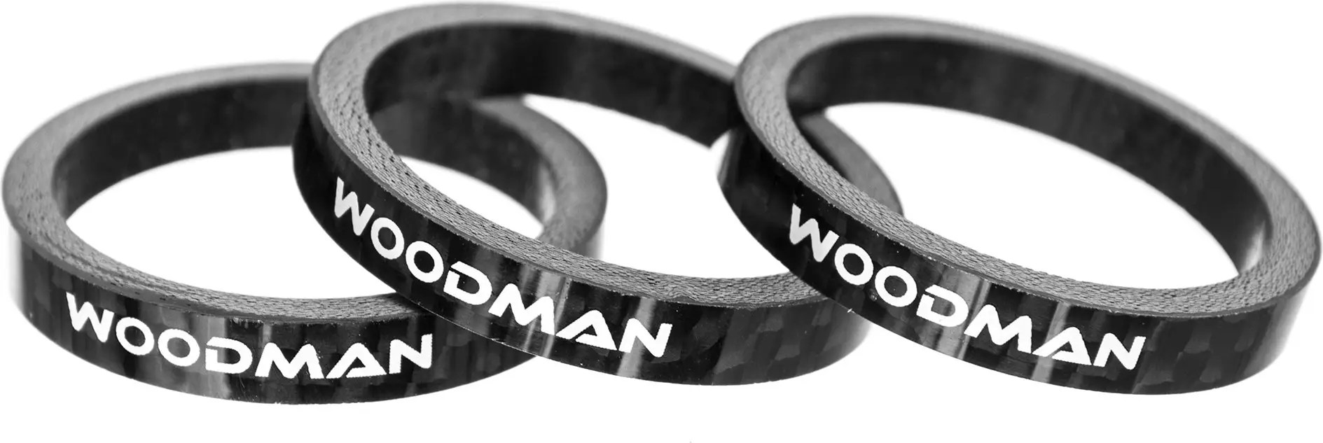 Entretoises de Direction Woodman Carbone 5mm (x3) Alltricks.fr