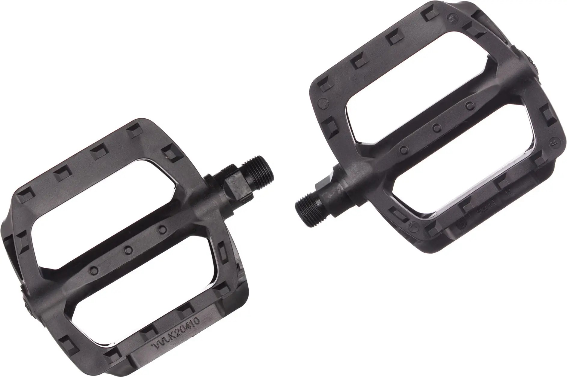 NEATT BMX type flat pedals Black
