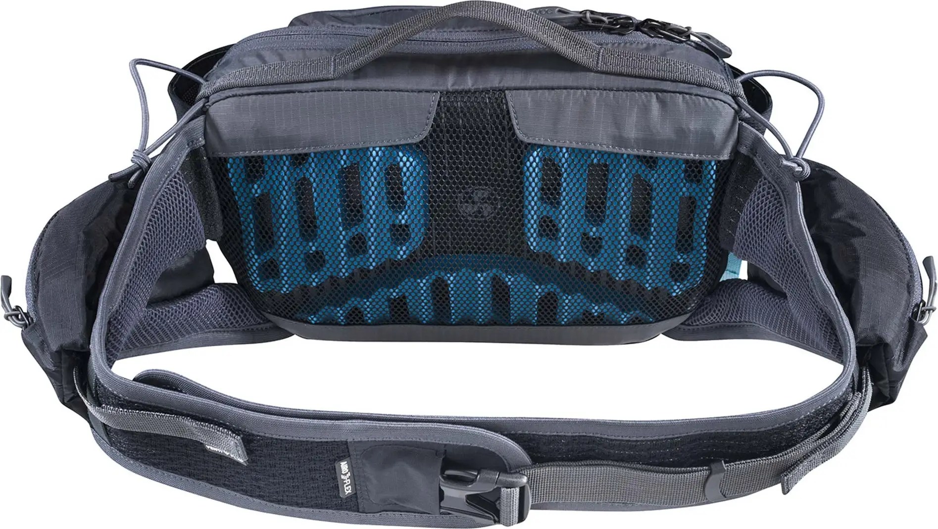 Evoc Hip Pack Pro 3L Hydration Belt Black Carbon Grey + 1.5 L Bladder