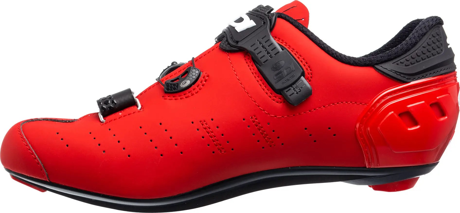 Sidi Ergo 5 Rennradschuhe Matt Rot / Schwarz Alltricks.de