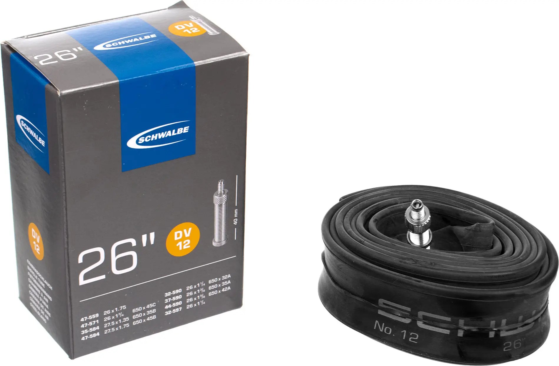 Chambre à Air Schwalbe Downhill 26 Dunlop 40 mm Alltricks.fr