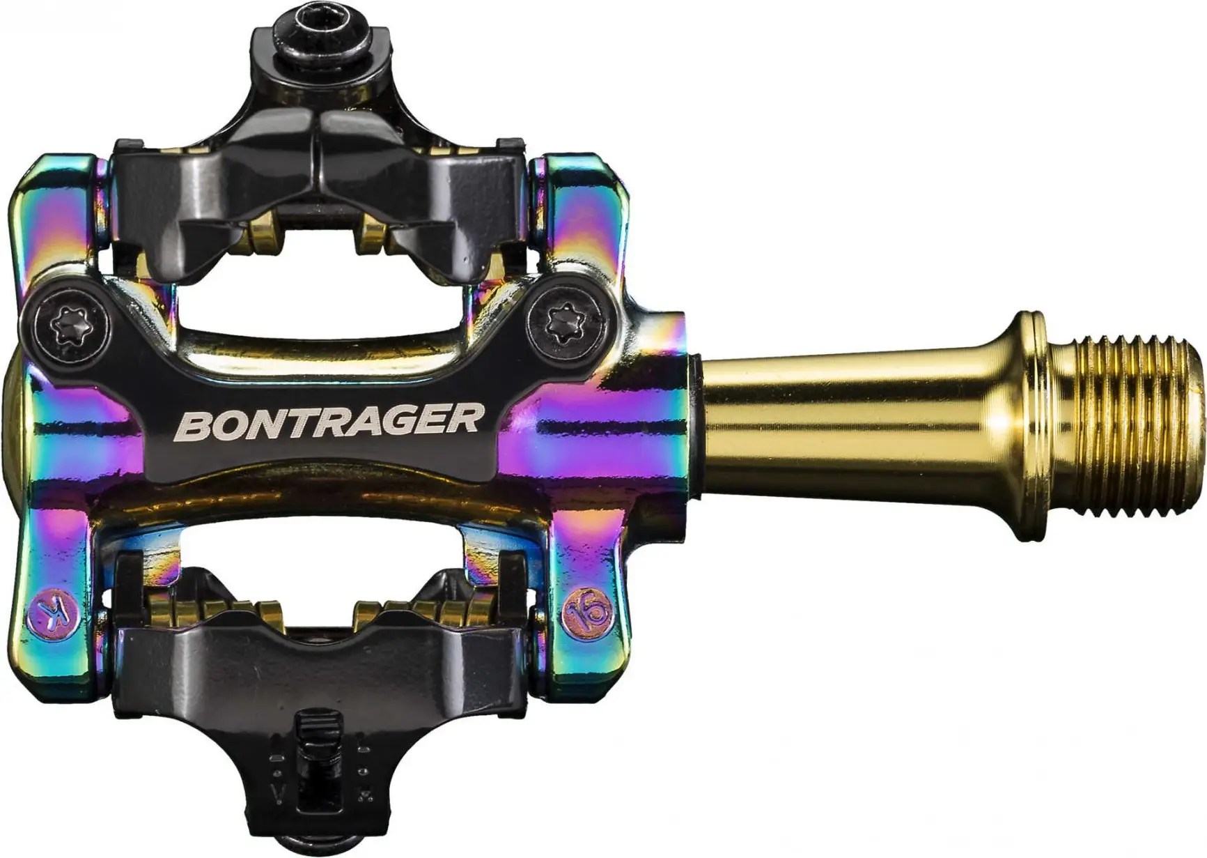 Bontrager Comp MTB Pedals Gold/Purple