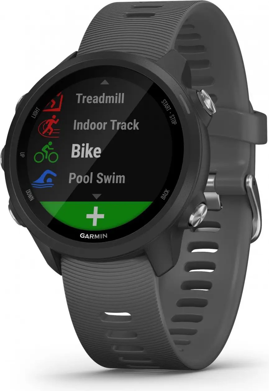 Garmin Forerunner 245 GPS Watch Black With Dark Grey Coloured Band Alltricks.es