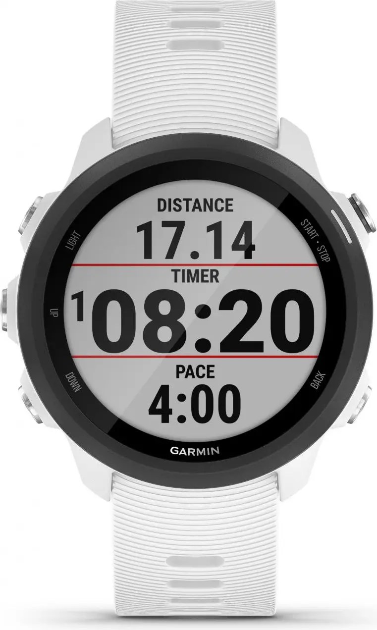Garmin Forerunner 245 Music GPS Watch White With White Coloured Band
