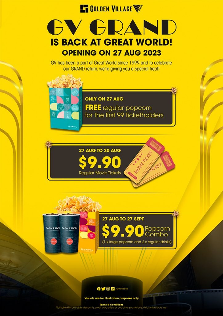 [PROMO INSIDE] Lights, Camera, Reopening! Unveiling the AllNew GV