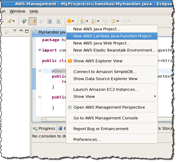 AWS Lambda 可以跑在 Java Code 上了!!!