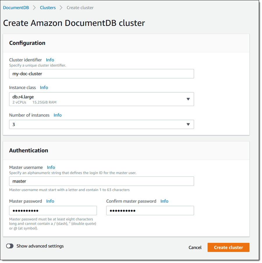 New Amazon DocumentDB (with MongoDB Compatibility) Fast, Scalable, and Highly Available AWS